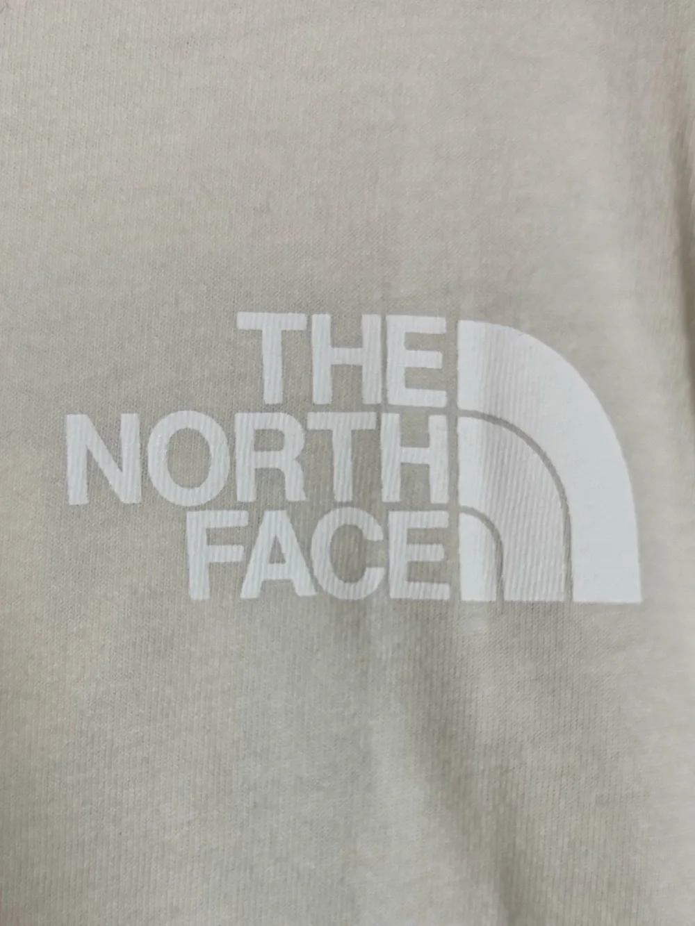 The North Face Women’s Short Sleeve Throwback Tee Size XL in White Dune - Picture 2 of 8